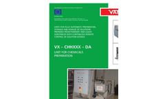 VX-CHH-DA - Unit For Chemical Preparation Plant - Brochure