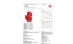 Grindex - 200 (4.7 kW - 3-4) - Bravo Electrical Submersible Slurry Pump Data Sheet