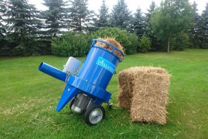 Tomasser - Model RK7 - Shredder for Loose Straw and Small Straw Cubes