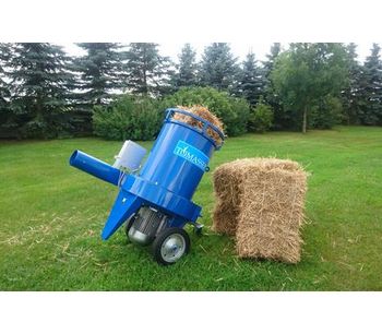 Tomasser - Model RK15 - Shredder for Loose Straw and Small Cubes