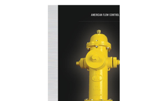 Fire Hydrants - 5 1/4` American-Darling B-84-B-5 Brochure