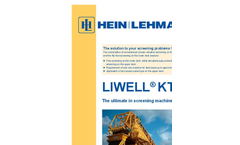 Liwell - Model Type KT - Screening Machines Brochure