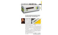ECO PHYSICS - Model CLD 822 S hr - Nitrogen Oxide Analyzer - Brochure