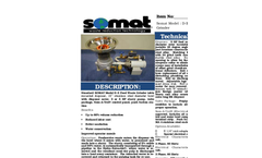 Somat - Model D-5 - Food Waste Grinder - Brochure