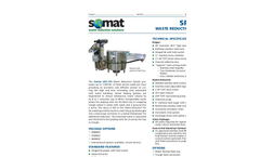 Somat - Model SPC-75S - Waste Reduction System - Datasheet