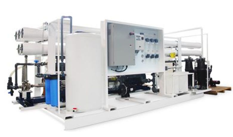 ForeverPure - Model SWRO-HE-300 TPD-CNT 79,200 GPD/ 300 M3/Day - High Efficiency Containerized Seawater Reverse Osmosis Desalination System