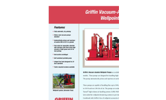 Griffin - Vacuum-Assisted Wellpoint Pumps Brochure