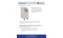 IsolationAir Portable Contamination Control System - Brochure
