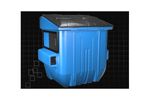 Rotek - 6 Cubic Yard Container / Hi Cube