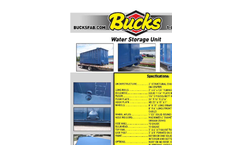 Mini Frac Tank & Water Storage Container Brochure