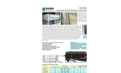 Ecologix - Model GD-DAF - Separation and Clarification Unit With Milkywater System - Brochure