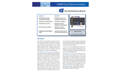 Model FCX80 - Hazardous Location Free Chlorine Analyzer - Brochure