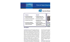 TCA-22 Total Chlorine Analyzer Brochure
