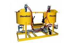 Versatile - Model CG-500 Series - High Volume Production Skid Mounted Grout Plant