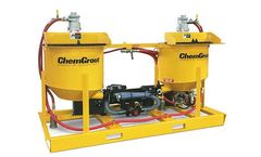 ChemGrout - Model CG-460 Series - High Pressure Colloidal Double Acting Plunger Grout Pumps