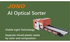 JONO - AI Optical Sorter Presenting (Plastic Separation & Recycling) - Video