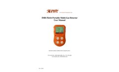 IMR - Model IX616 - Combustible and Toxic Portable Four Gas Detector  - User Manual