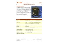IMR - Model 550P - Combustion Gas Dryer - Brochure
