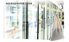 SMELLEZE Reusable Refrigerator Odor Remover Deodorizer Pouch: Destroys Stench in 300 Sq. Ft.