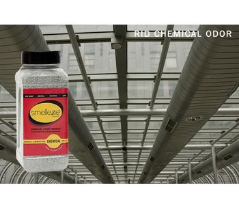 SMELLEZE Natural Industrial Smell Removal Deodorizer: 50 lb. Media Eliminates Vapors