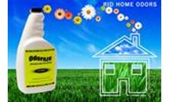 ODOREZE Natural House Odor Eliminator Spray: Makes 64 Gallons to Clean Smell Naturally
