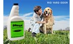 SMELLEZE Eco Yard & Concrete Smell Removal Deodorizer: 50 lb. Granules Rid Outdoor Odor