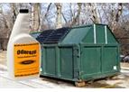 ODOREZE Natural Dumpster & Chute Odor Eliminator: Makes 64 Gallons to Clean Stink Fast