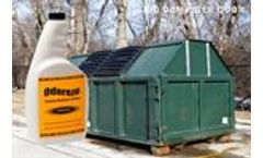 ODOREZE Natural Dumpster & Chute Odor Eliminator: Makes 64 Gallons to Clean Stink Fast