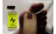 SMELLEZE Eco Embalming Fluid Odor Eliminator: 50 lb. Powder Removes Stinky Formalin