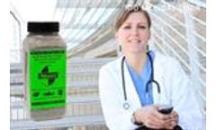 SMELLEZE Natural Hospital Odor Remover Deodorizer: 2 lb. Granules Eliminates Stench