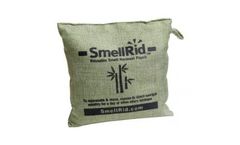 SmellRid - Reusable Charcoal Smell Eliminator, Air Purifier & Dehumidifier