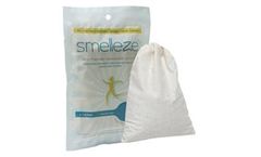 SMELLEZE Reusable Bathroom Smell Removal Deodorizer Pouch: Rids Commode Stink Without Scents in 100 Sq. Ft.