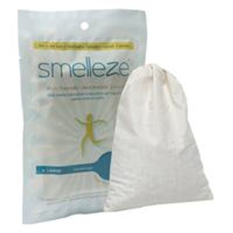 SMELLEZE Reusable Car Smell Removal Deodorizer Pouch: Destroys Odor Without Fragrances in Any Auto