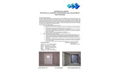 IRT - Sacrificial Anode Potential & Current Monitoring With Adjustment Test-Station - Datasheet