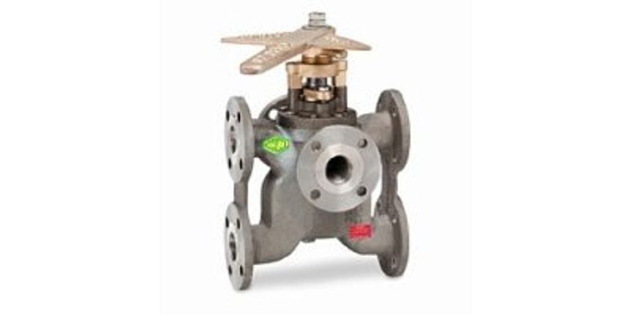 Model 2AAF(H)S(S) Series - Cast Carbon or Stainless Steel Flanged Ports Transfer Valve