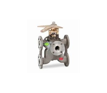 Model 2AAF(H)S(S) Series - Cast Carbon or Stainless Steel Flanged Ports Transfer Valve