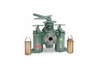 Model 72AFH Series - Cast Iron Three Piece Twin Filter