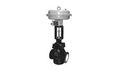 Model Series 1a - PTFE - Lined Globe Control Valve in ANSI-Version