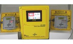 Foxcroft - Model FX-1502v4  - Dual Channel Toxic Gas Detector