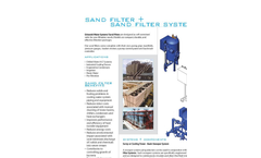 Griswold - Model SFC / SFS - Sand Filter Systems Brochure