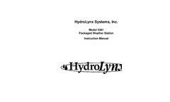 HydroLynx - Model 5381 - Packaged Weather Station Manual