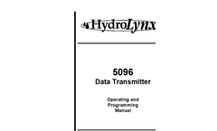 HydroLynx - Model 5096 - Real Time Data Transmitter Operating and Programming Manual 