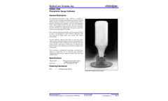 HydroLynx - Model 2595 - Precipitation Gauge Calibrator Brochure