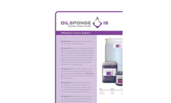 Oil Sponge IS Industrial Strength Cleaner Sales Sheet