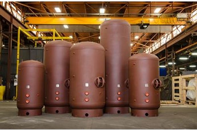NST - Model S-30-063 - Vertical Bare Large Volume Water Storage Tanks