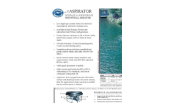 Aspirator - Surface & Subsurface Industrial Aerator System - Salesheet