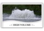 High Volume Surface Spray Aerator