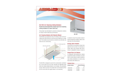 AireGard - Model NU-105 - Air Cleaning Ceiling Module Brochure