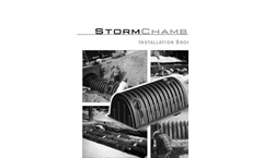 Storm Chambers Installation Brochure