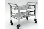 BioSafe Ultra-Clean - Stainless Steel Cleanroom Carts